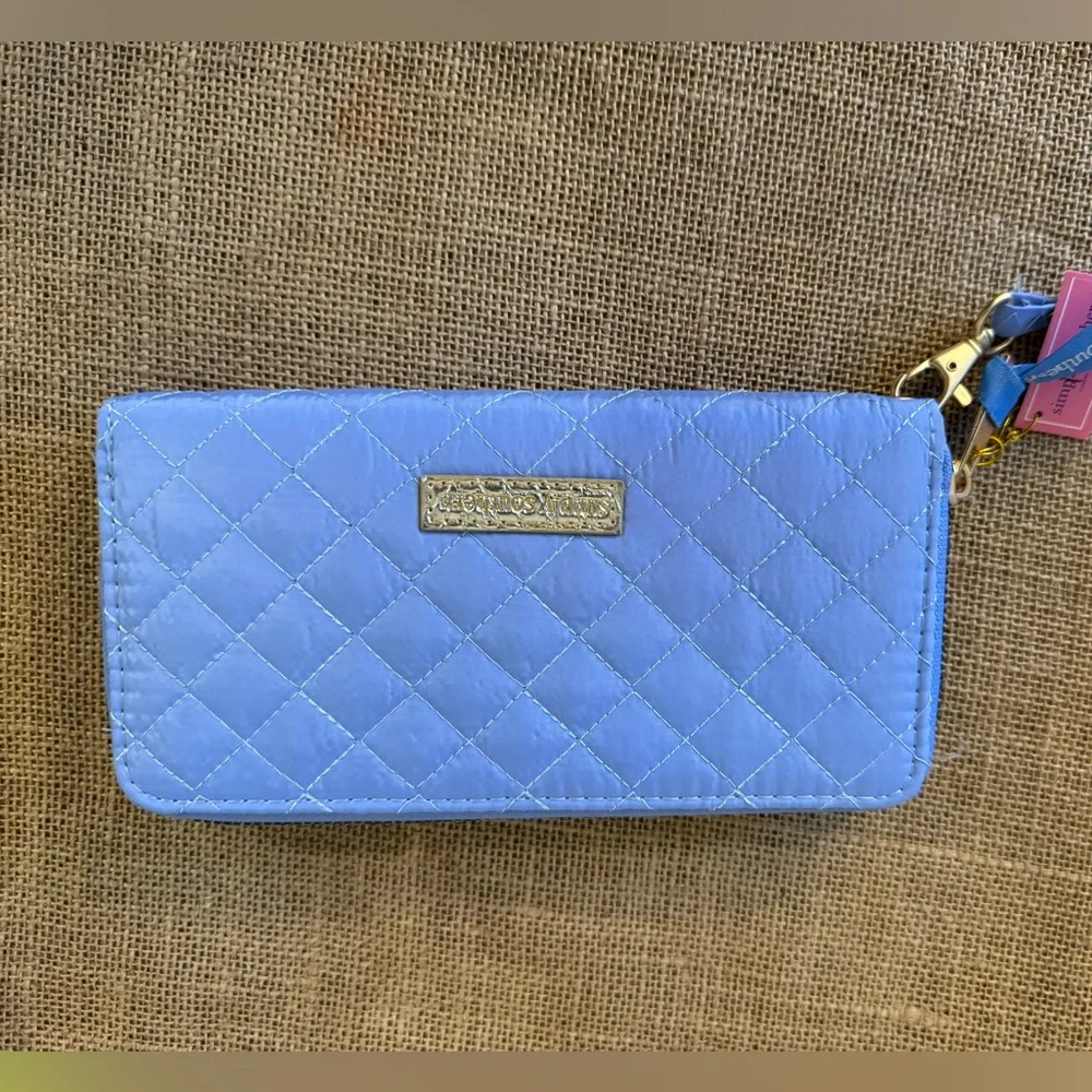 NWT SIMPLY SOUTHERN
Cell Phone Wristlet Wallet Iris Blue - Picture 1 of 5